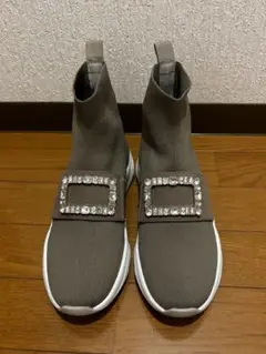 +diana ハイカットスニーカー　モカベージュ 24.0cm