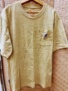 Carhartt カーハート ポケットTシャツ イエロー Mのサムネイル