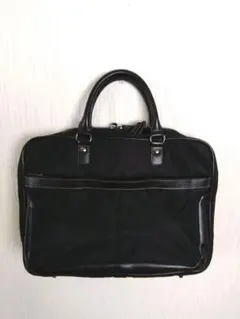 美品　DAKS ビジネスバッグ ブラック Daks レザー ビジネスバッグ ブラック - メルカリ