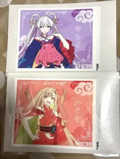 超かぐや姫！ オリジナルラベル缶 ステッカー かぐや 月見ヤチヨ