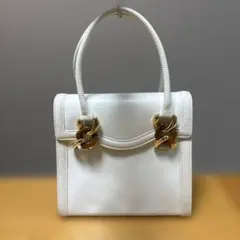ungaro ハンドバッグ　ホワイト