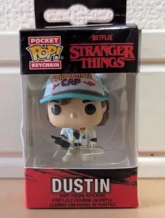 POP! STRANGER THINGS ダスティン フィギュア キーホルダーのサムネイル