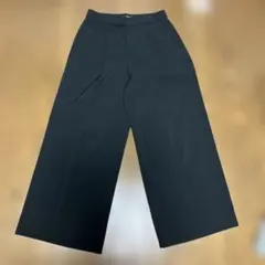 UNIQLO 感動パンツ　ワイド　ブラック Mサイズ
