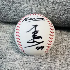 阪神タイガース 中村勝広監督 直筆 サインボール - メルカリ