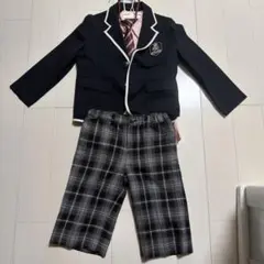 COMME CA ISM 子供服120男の子 卒園式入学式 セットアップ