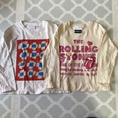 ZARA ザ・ローリング・ストーンズ 長袖カットソー 110cm