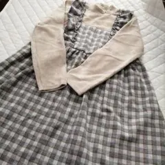 ビケット　キムラタン　130　美品　ワンピース