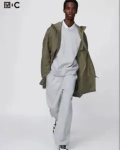 ユニクロc スウェットパンツ　グレー　XL UNIQLO C