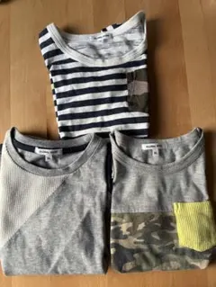 GLOBAL XL(120-130)Tシャツ 3枚セット
