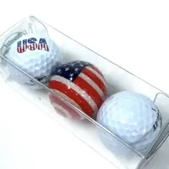 Enjoy life Golf Balls 星条旗 ゴルフボール 3個セット