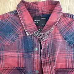 ZARA MAN チェック柄ネルシャツ S