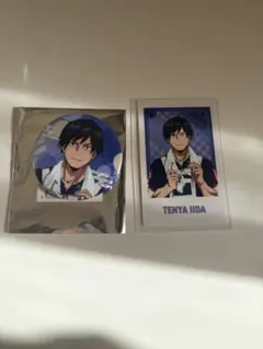 ヒロアカ 極楽湯 飯田天哉 缶バッジ ポラショ