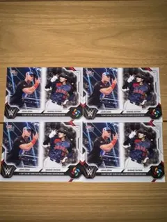 WBC TOPPS NOW ジョン・シナ×大谷翔平Chromeパラレル99シリ - メルカリ