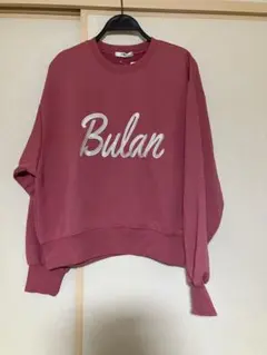 刺繍オーバーサイズスウェットL パシオス 新品未使用タグ付き