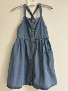 ZARAザラキッズデニムジャンバースカート150サイズ