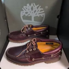 ケア済】Timberland 3Eye バーガンディ 7W - メルカリ