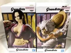 【新品】ワンピース　grandista モンキー・D・ルフィ　ボア・ハンコック