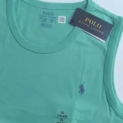 新品タグ付き ラルフローレン ノースリーブシャツ ジュニアXL/170