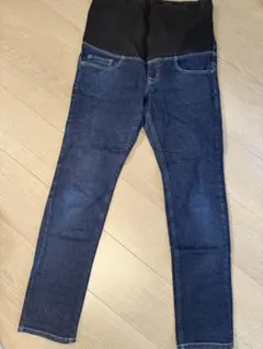 無印良品　レディース　マタニティデニム　L