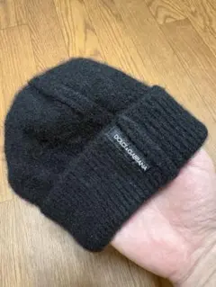 DOLCE & GABBANA ブラックニット帽