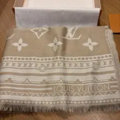 LOUIS VUITTON モノグラムストール ベージュ