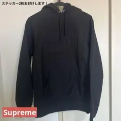 supreme シュプリーム　ロゴパーカー　黒のサムネイル
