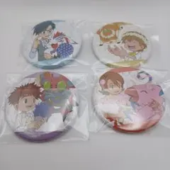 ワールドトリガー 風間蒼也 サンリオ 缶バッジ あひるのペックル