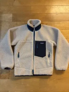 【美品】patagonia パタゴニア レトロX フリースジャケットアイボリー