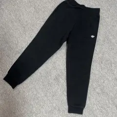 美品 Adidas 150 キッズパンツ ジャージパンツ トラックパンツ 裏起毛