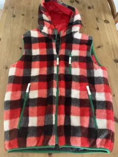 リバーシブル ダウンベスト