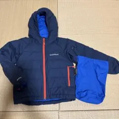 mont-bell ダウンコート ネイビー 110サイズ