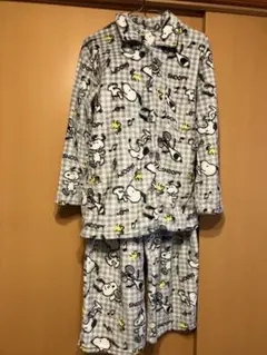 あま様専用❣️スヌーピーふんわり ルームウェア♡パジャマグレー ♡(•“●)♡