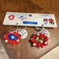 USJ 万博ハミクマ ミャクミャク チャームセット めじるしアクセサリー ユニバ