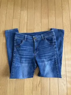 ストレッチデニム ブルー
