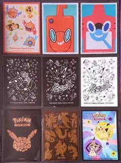 ポケモンカード デッキシールド キャラクタースリーブ 9種類 バラ売り