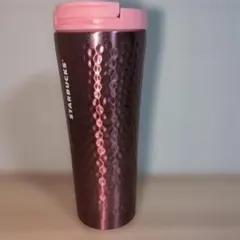 STARBUCKS ピンク ハニカムタンブラー 約355ml