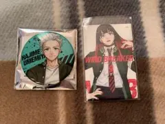 【windbreaker展】　缶バッジ、缶マグネット　梅宮、椿野