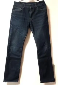 UNIQLOデニム　ダークブルー　サイズ29(73cm)