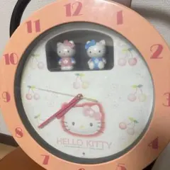 超希少】ハローキティ 木製 壁掛け時計 レア 1999年製 - メルカリ