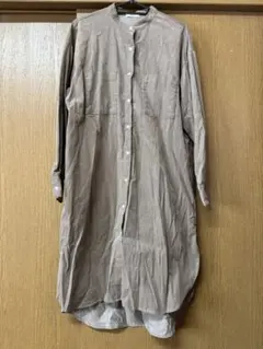 Earth コーデュロイチュニックワンピース F