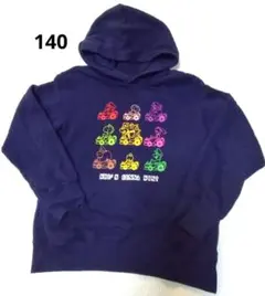 マリオカート パーカー ネイビー 140