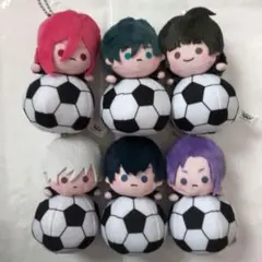 ブルーロック　ぬいぐるみ　マスコット　のりマス　サッカーボール