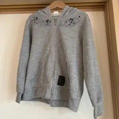 Disney ミッキーマウス パーカー 120サイズ グレー