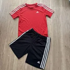 adidas キッズ スポーツウェア 上下セットのサムネイル