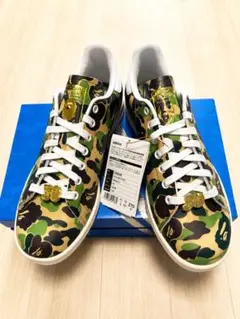 BAPE × adidas Stan Smith ABC Camo 28cm - メルカリ