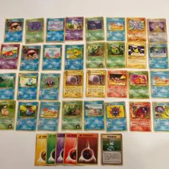 旧ポケモンカード　まとめ　38枚セット　星無しも有り