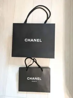 【CHANEL】ショップ袋 ショッパー 紙袋 2点