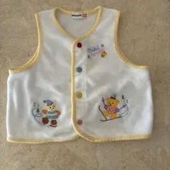 ミキハウス ベビーベスト 80 フリース素材