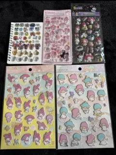 ボンボンドロップシール　サンリオ第二弾・ペタペタシール　マイメロ＆キキララなど