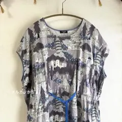 USED*marble SUD heritage プリントワンピースのサムネイル